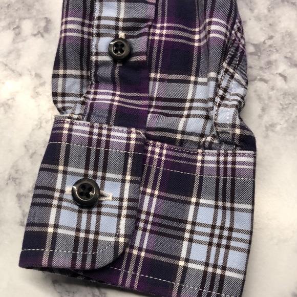 Thomas Dean Boys Button Down LS Shirt - Picture 5 of 6